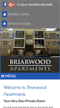 Mobile Screenshot of briarwood-apts.com